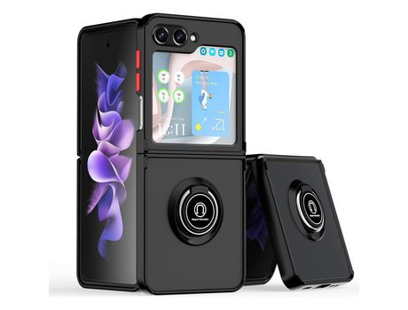 Funda para Samsung Galaxy Z Flip 5/Z Flip 5 5G TUMUNDOSMARTPHONE Negro