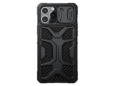 Funda para iPhone 13 Pro Max NILLKIN Piel Sintética Negro