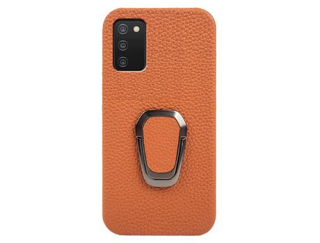 Funda para Samsung Galaxy A03 Piel Sintética Marrón