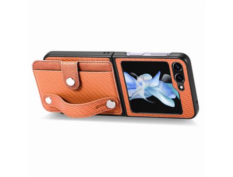 Funda para Samsung Galaxy Z Flip 5 5G Marrón