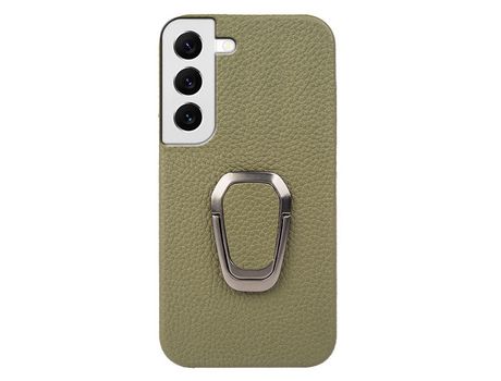 Funda para Samsung Galaxy S22+/S22 5G Piel Sintética Verde