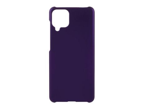 Funda para Samsung Galaxy A12 Piel Sintética Morado