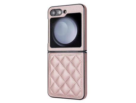 Funda para Samsung Galaxy Z Flip 5 5G Piel Sintética Rosa