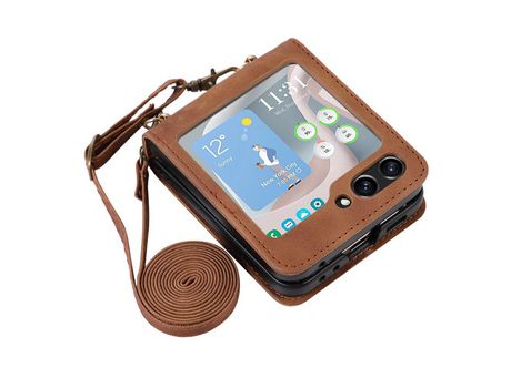Funda para Samsung Galaxy Z Flip 5 5G Piel Sintética Multicolor