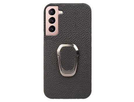 Funda para Samsung Galaxy S21 5G/S21+ Piel Sintética Negro