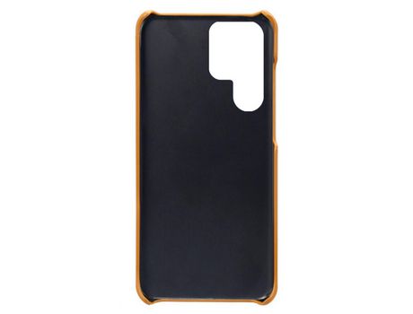 Funda para Samsung Galaxy S22 Ultra/S22 Ultra 5G KSQ Piel Sintética Naranja