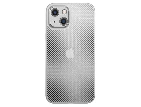 Funda para iPhone 13 Mini/13 Piel Sintética Blanco