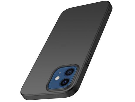 Funda para iPhone 12 Mini/12 Piel Sintética Negro