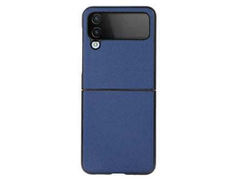 Funda para Samsung Galaxy Z Flip 4 5G Piel Sintética Azul