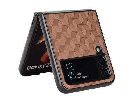 Funda para Samsung Galaxy Z Flip 4 5G Piel Sintética Multicolor