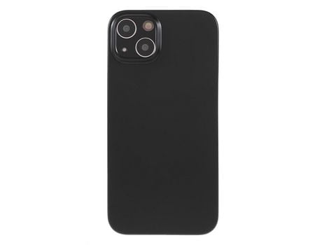 Funda para iPhone 13 Piel Sintética Negro