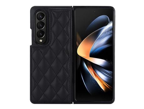 Funda para Samsung Galaxy Z Fold 4 5G Piel Sintética Negro