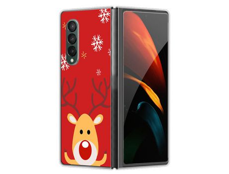 Funda para Samsung Galaxy Z Fold 4 5G Piel Sintética Multicolor