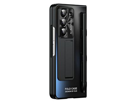 Funda para Samsung Galaxy Z Fold 5 5G Piel Sintética Negro