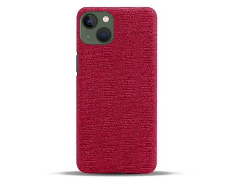 Funda para iPhone 15 Piel Sintética Rojo