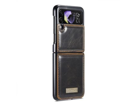 Funda para Samsung Galaxy Z Flip 4 5G CASEME Piel Sintética Marrón