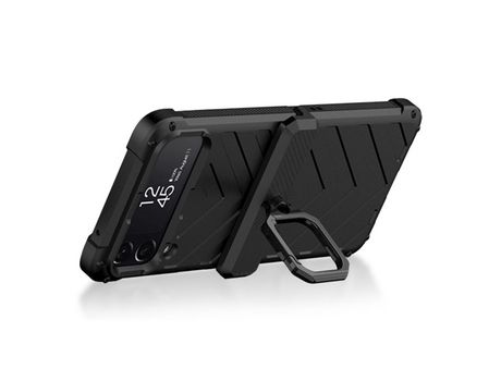 Funda para Samsung Galaxy Z Flip 3 5G GKK Piel Sintética Negro