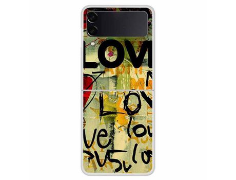 Funda para Samsung Galaxy Z Flip 4 5G Piel Sintética Multicolor
