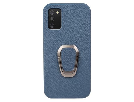 Funda para Samsung Galaxy A03 Piel Sintética Azul
