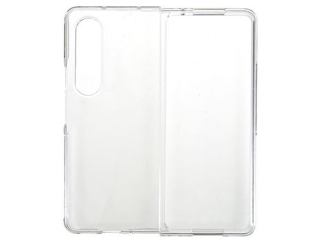 Funda para Samsung Galaxy Z Fold 4 5G Piel Sintética Transparente