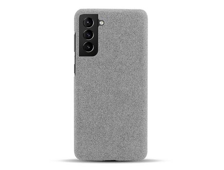 Funda para Samsung Galaxy S22+/S22 5G KSQ Piel Sintética Gris