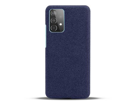 Funda para Samsung Galaxy A52/A52 5G KSQ Piel Sintética Azul