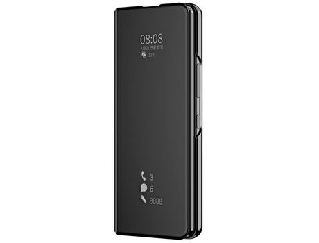Funda para Samsung Galaxy Z Fold 4 5G Piel Sintética Negro