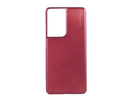 Funda para Samsung Galaxy S21 Ultra/S21 Ultra 5G X-LEVEL Piel Sintética Rojo