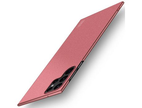 Funda para Samsung Galaxy S22 Ultra/S22 Ultra 5G MOFI Piel Sintética Rojo