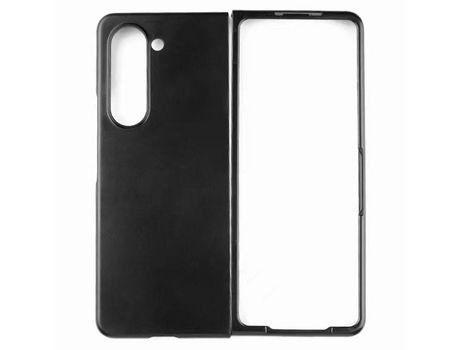 Funda para Samsung Galaxy Z Fold 5 5G Piel Sintética Negro