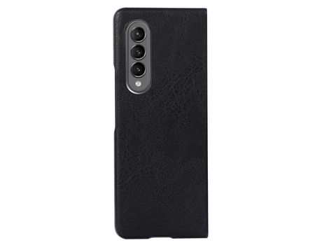 Funda para Samsung Galaxy Z Fold 4 5G Piel Sintética Negro