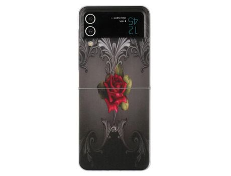 Funda para Samsung Galaxy Z Flip 3 5G Piel Sintética Rosa