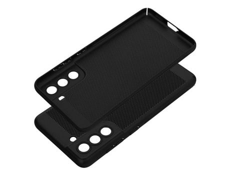 Funda para Samsung Galaxy S21+ Piel Sintética Negro