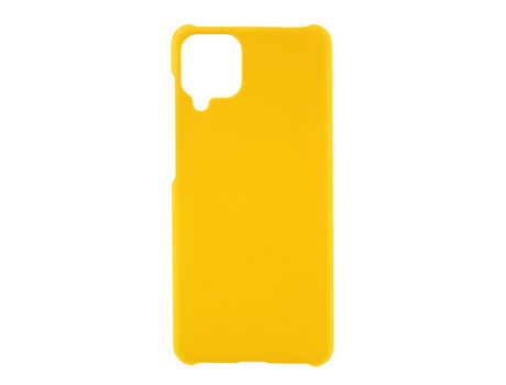 Funda para Samsung Galaxy A12 Piel Sintética Amarillo