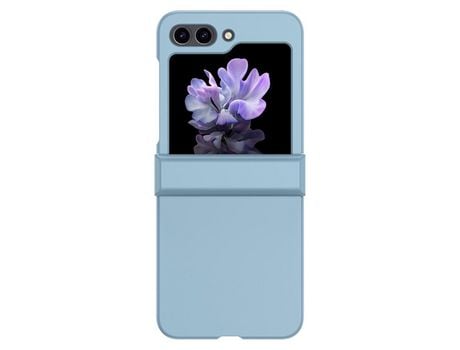 Funda para Samsung Galaxy Z Flip 5 5G Piel Sintética Azul