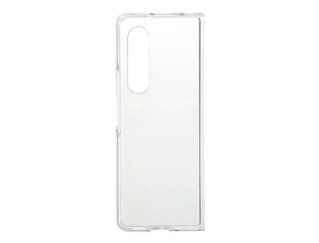 Funda para Samsung Galaxy Z Fold 3 5G Piel Sintética Transparente