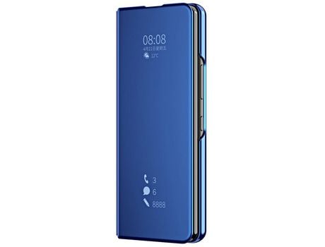 Funda para Samsung Galaxy Z Fold 4 5G Piel Sintética Azul