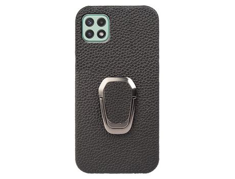 Funda para Samsung Galaxy A22 5G Piel Sintética Negro