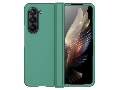 Funda para Samsung Galaxy Z Fold 5 5G Piel Sintética Verde