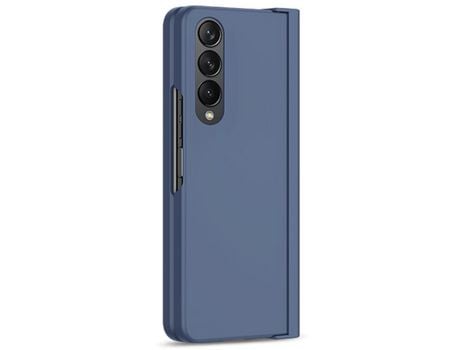 Funda para Samsung Galaxy Z Fold 4 5G Piel Sintética Azul