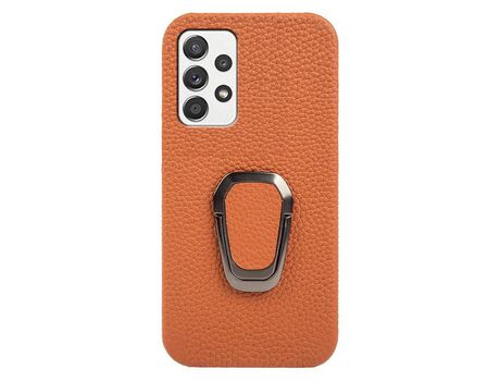 Funda para Samsung Galaxy A52/A52 5G Piel Sintética Marrón
