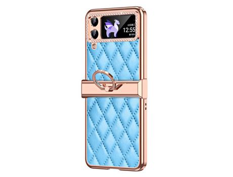 Funda para Samsung Galaxy Z Flip 4 5G Piel Sintética Multicolor