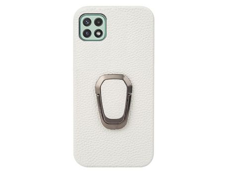 Funda para Samsung Galaxy A22 5G Piel Sintética Blanco