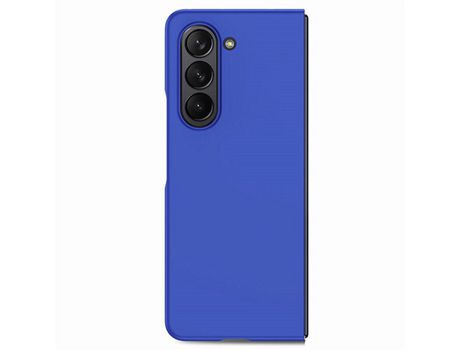 Funda para Samsung Galaxy Z Fold 5 5G Piel Sintética Azul