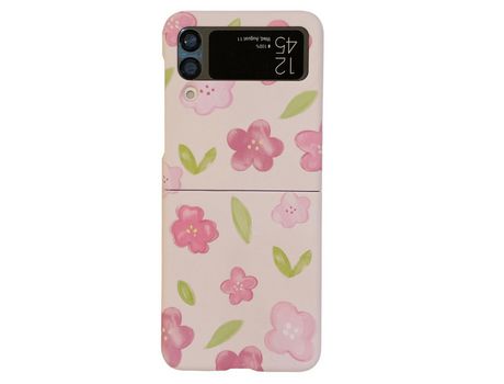 Funda para Samsung Galaxy Z Flip 4 5G Piel Sintética Rosa