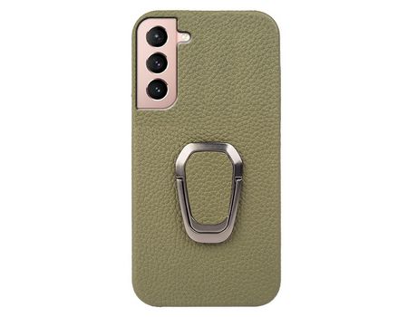 Funda para Samsung Galaxy S21 5G/S21+ Piel Sintética Verde