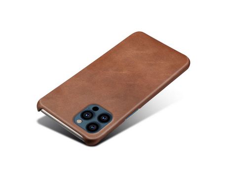 Funda para iPhone 13 Pro Max KSQ Piel Sintética Marrón