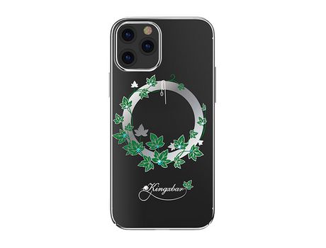 Funda para iPhone 12 Pro Max KINGXBAR Piel Sintética Transparente