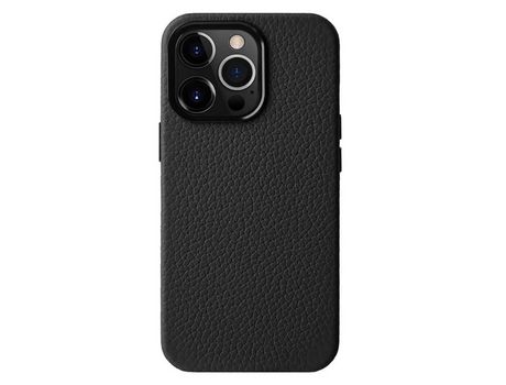 Funda para iPhone 13 Pro Max MELKCO Piel Sintética Negro