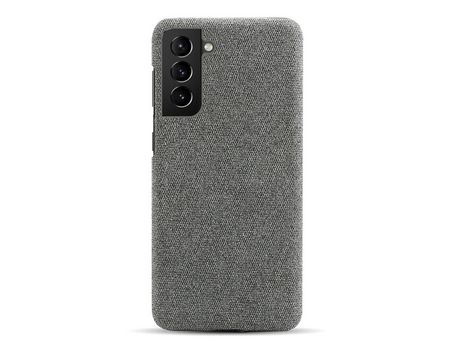 Funda para Samsung Galaxy S22+/S22 5G KSQ Piel Sintética Gris